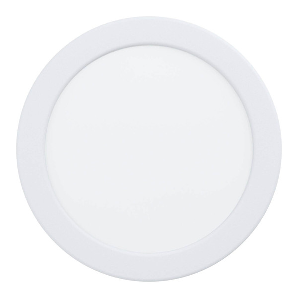 Eglo LED Einbauspot Fueva 5 dimmbar 11W warmweiss 3000K Weiss Stahl Ø17cm 99192