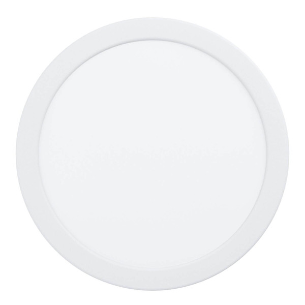 Eglo LED Einbauspot Fueva 5 dimmbar 17W warmweiss 3000K Weiss Stahl Ø22cm 99193