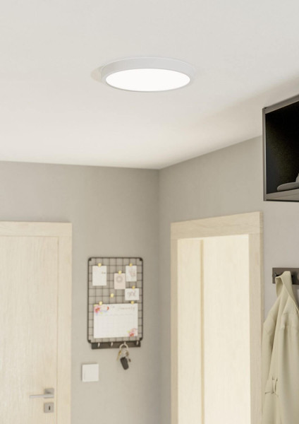 Eglo LED Aufbauleuchte Fueva 5 dimmbar 20,5W warmweiss 3000K Weiss Stahl Ø28,5cm 99259