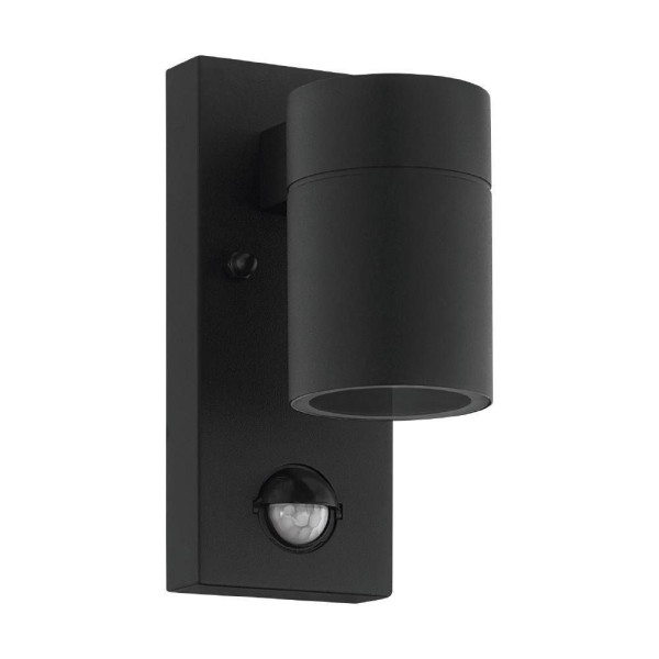 Eglo 99571 RIGA 5 LED Außen-Wand-/Deckenleuchte 2,8W Sensor Schwarz IP44