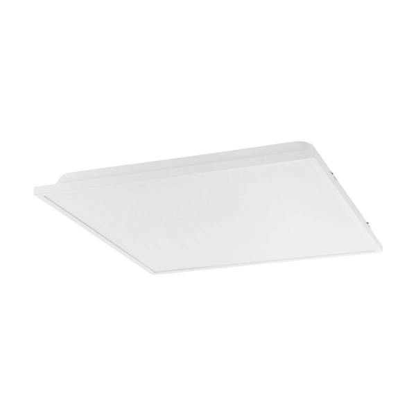 Eglo LED Deckenleuchte Herrora-Z Smart dimmbar 22W CCT warm-/tageslichtweiss 2700-6500K Zigbee Weiss Aluminium 45x45cm 99639