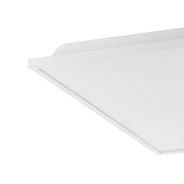 Eglo LED Deckenleuchte Herrora-Z Smart dimmbar 22W CCT warm-/tageslichtweiss 2700-6500K Zigbee Weiss Aluminium 45x45cm 99639