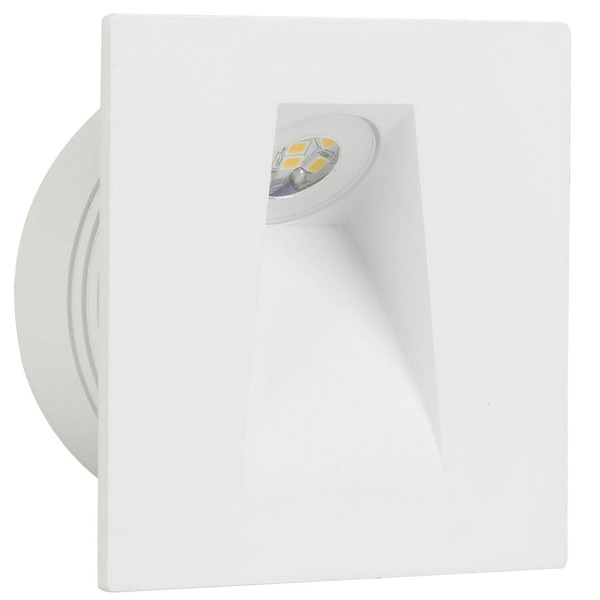Eglo LED Einbauspot Mecinos 2W warmweiss 3000K Weiss Stahl 8x8cm 99643