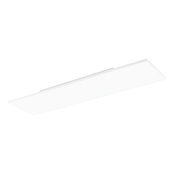 Eglo LED Deckenleuchte Turcona-CCT dimmbar 32,4W CCT warm-/tageslichtweiss 3000-6500K Weiss Aluminium Stahl 119x29cm 99836
