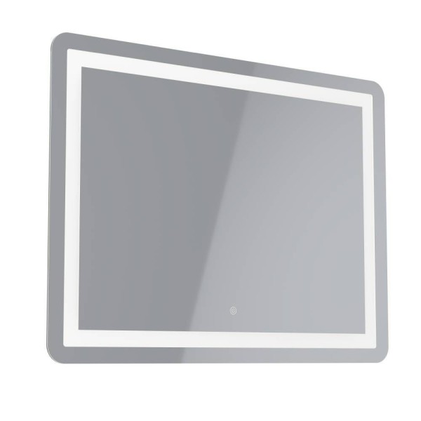 Eglo 99839 BUENAVISTA 1 LED Wand-/Deckenleuchte 18,6W Touchschalter  Spiegelleuchte Silber Steuerbare Lichtfarbe IP44