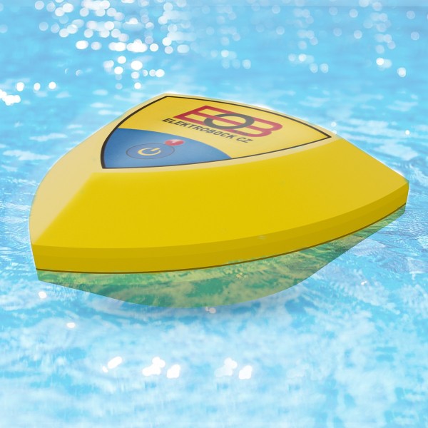 Elektrobock drahtlose Pool-Alarmanlage, 95dB Alarm bei Wasserbewegung von Kindern, Tieren ELBO-073