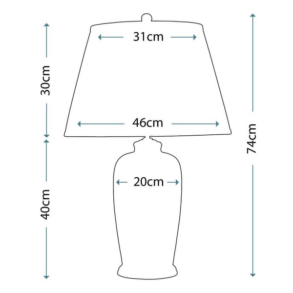 Elstead Black Birds Tischleuchte E27 Schwarz und Gold Creme, Made in UK