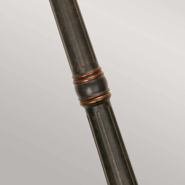 Elstead Baltimore Außen-Stehleuchte E27 239cm Verwitterte Bronze IP44