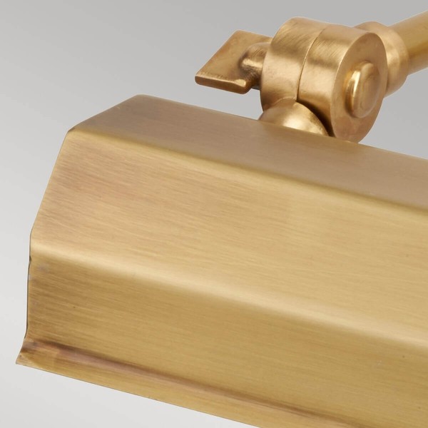 Elstead Chawton Bilderleuchte E14 Gealtertes Messing