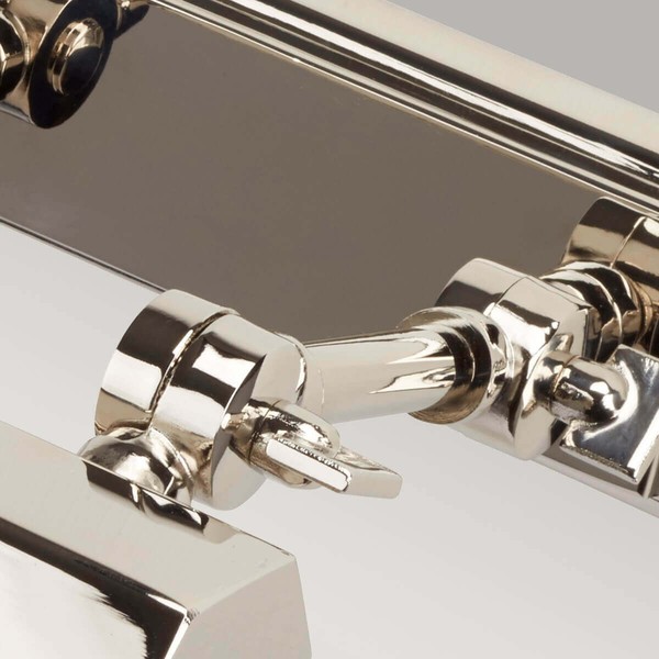 Elstead Chawton Bilderleuchte E14 Poliertes Nickel