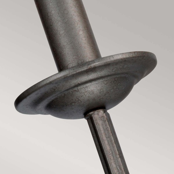 Elstead Crown Wandleuchte E14 2-fach Eisernes Tor-Farbe