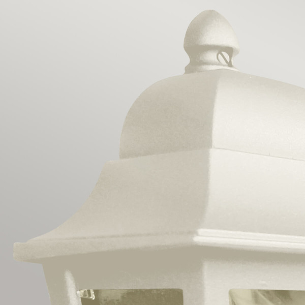 Elstead Deco Lane Außenwandleuchte E27 Creme IP44, Made in UK