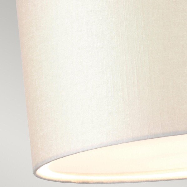 Elstead Pearce Hängeleuchte E27 3-fach 35cm Gealtertes Messing Elfenbein