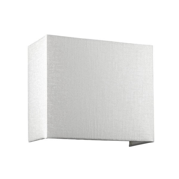 Elstead Riley Wandleuchte E27 Medium Poliertes Chrom Elfenbein