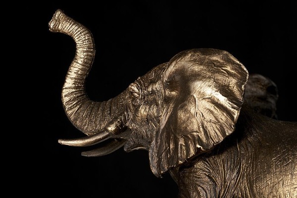 Elstead Sabi Tischleuchte E27 Bronze Patina Nude