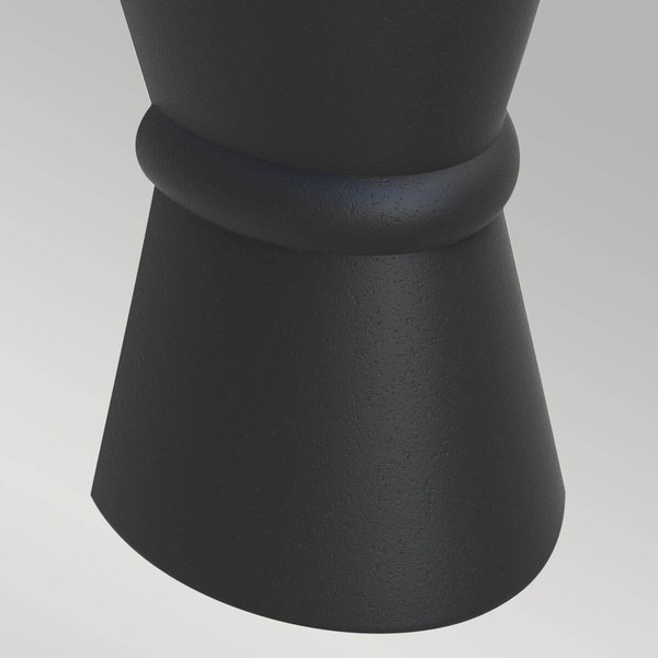 Elstead Dungarvan Außen-Wandleuchte E27 2-fach Schwarz IP44 Anti-Meerwasser