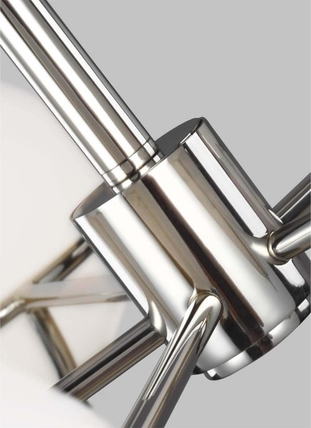 Elstead Apollo LED Kronleuchter G9 5-fach Poliertes Nickel