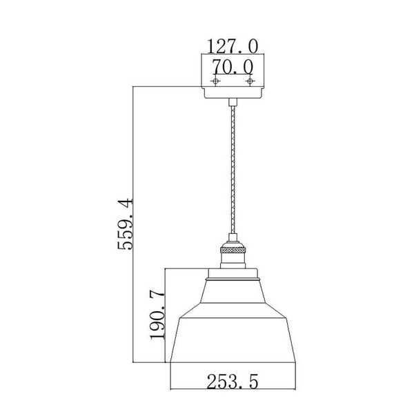 Elstead Baskin Hängeleuchte E27 26cm Gealtertes Messing, Dunkles verwittertes Zink