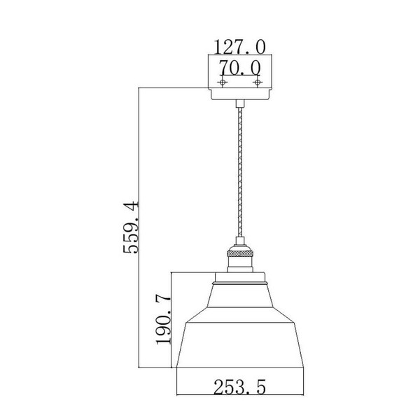 Elstead Baskin Hängeleuchte E27 26cm Poliertes Nickel
