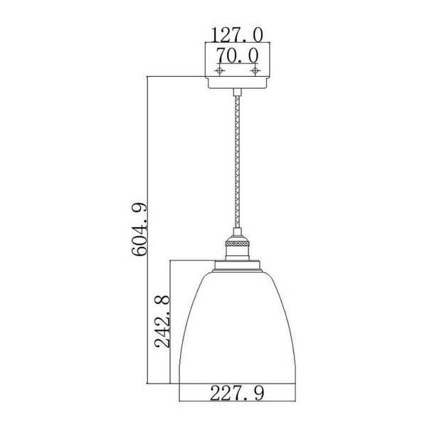 Elstead Baskin Hängeleuchte E27 27cm Gealtertes Messing, Dunkles verwittertes Zink