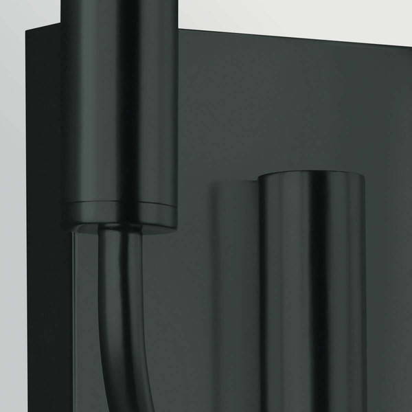 Elstead Brianna Wandleuchte 2-flammig E14 Schwarz Stahl 36cm