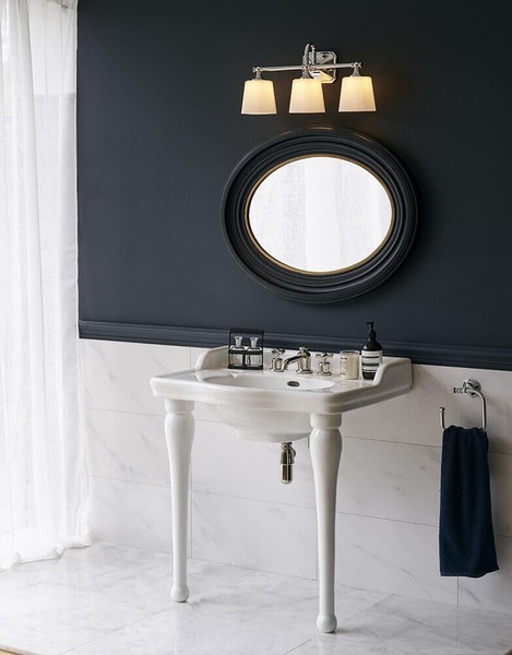 Elstead Concord LED Wandleuchte G9 3-fach Poliertes Chrom IP44