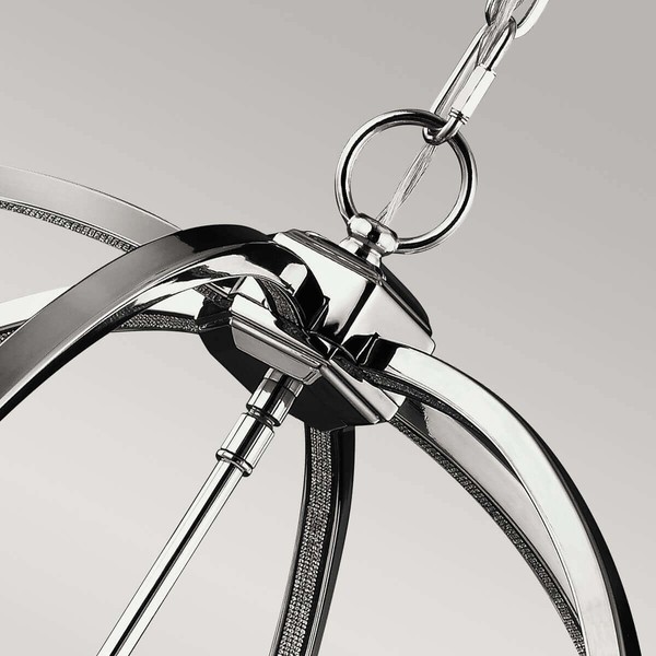 Elstead Corinne Hängeleuchte E14 6-fach Poliertes Nickel