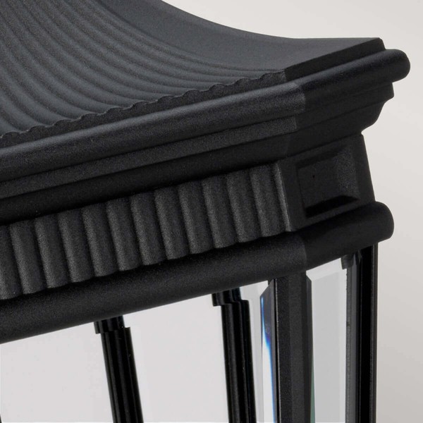 Elstead Cotswold Lane Außen-Stehleuchte E14 3-fach 78cm Schwarz IP44