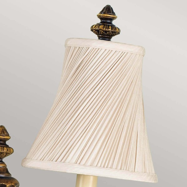 Elstead Drawing Room Wandleuchte E27 2-fach 61cm Walnuss