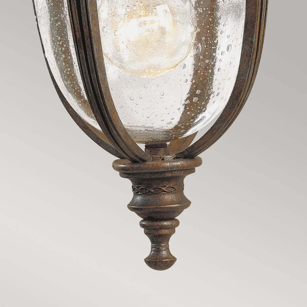 Elstead English Bridle Außen-Wandleuchte E27 Britische Bronze IP44