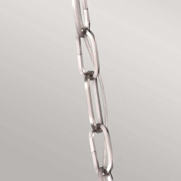 Elstead Harrow Hängeleuchte E27 44cm Poliertes Nickel