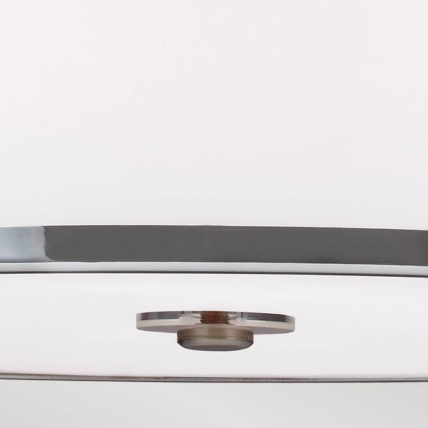 Elstead Prospect Park Hängeleuchte E27 4-fach Satin Nickel, Chrom