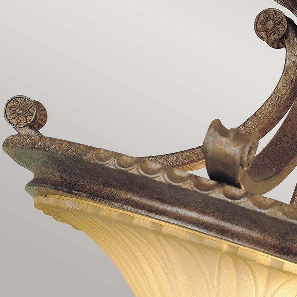 Elstead Stirling Castle Deckenleuchte E27 2-fach 36cm Britische Bronze