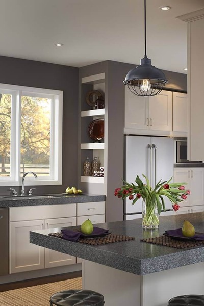 Elstead Urban Renewal Hängeleuchte E27 Antikes geschmiedetes Eisen