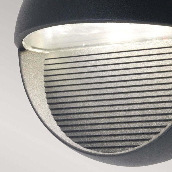 Elstead Freyr LED Außen-Wandleuchte 17cm Graphit IP54