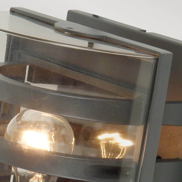 Elstead Frida Außen-Wandleuchte E27 21cm Graphit IP54