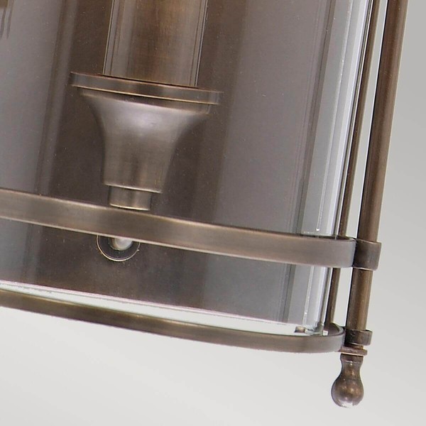 Elstead Guildhall Wandleuchte E14 Dunkle Bronze