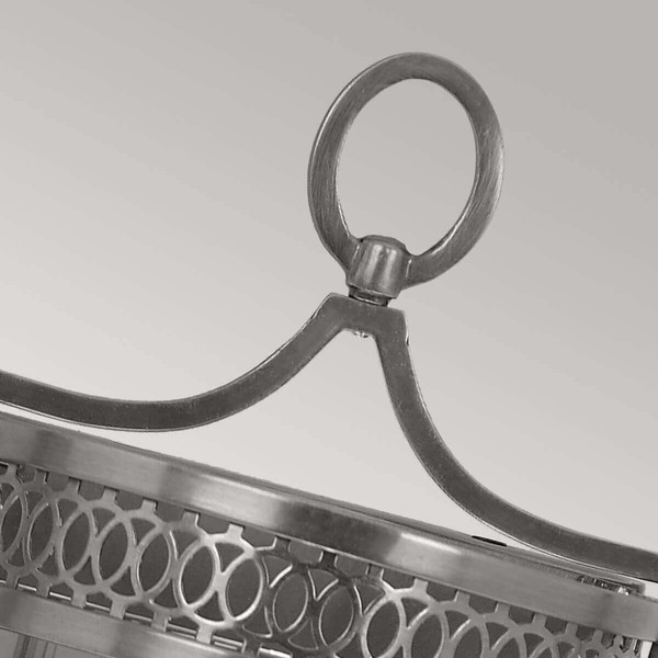 Elstead Guildhall Wandleuchte E14 Poliertes Nickel