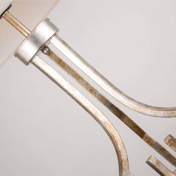 Elstead Lemuria Tischleuchte E27 Gebeiztes Gold