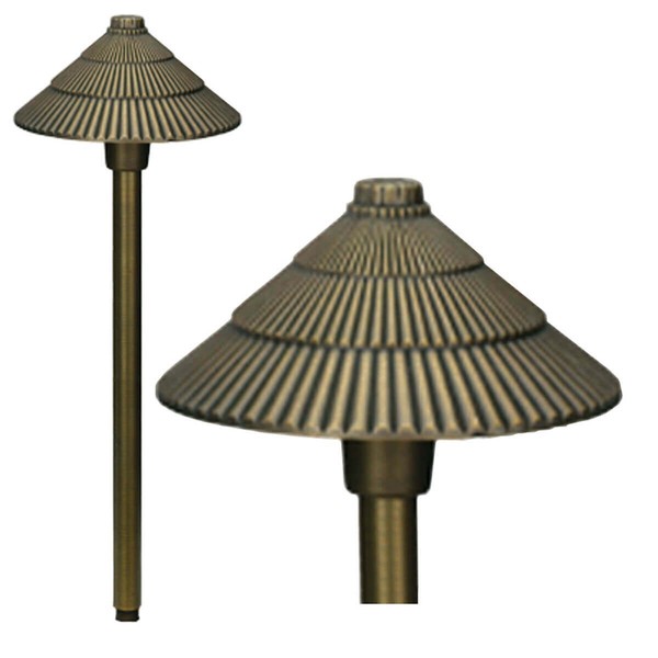 Elstead Bronze LED Außen-Stehleuchten 1-fach Gealterte Bronze IP44