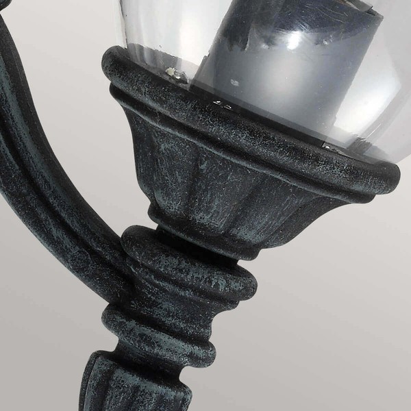 Elstead Elkstone Außen-Wandleuchte E27 1-fach Grünspan IP44