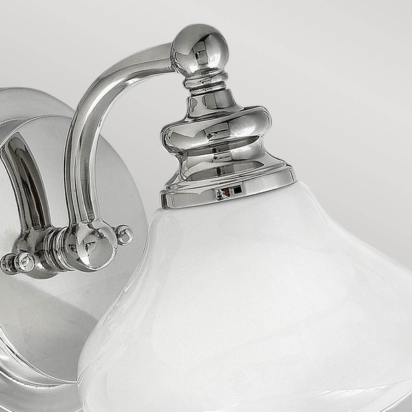 Elstead Ainsley LED Wandleuchte G9 Poliertes Chrom IP44