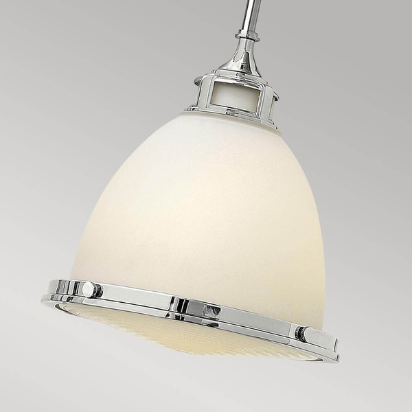 Elstead Amelia Hängeleuchte E27 35cm Chrom