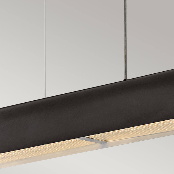 Elstead Arco LED Pendelleuchte Schwarzes Oxid Schwarz Oxid