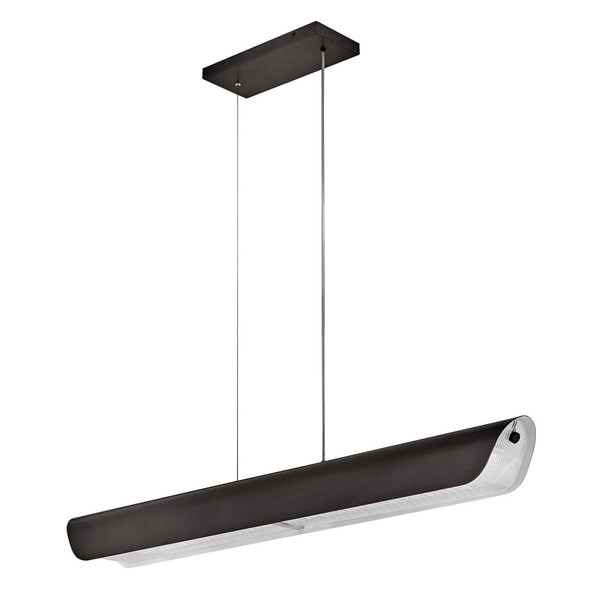 Elstead Arco LED Pendelleuchte Schwarzes Oxid Schwarz Oxid