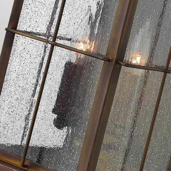 Elstead Bingham Außen-Wandleuchte E14 3-fach Siena IP44