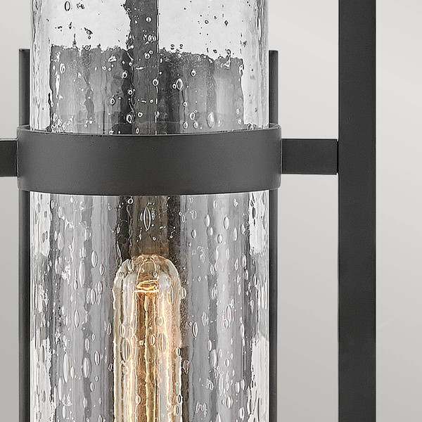 Elstead Cordillera Außenwandleuchte E27 Schwarz IP44