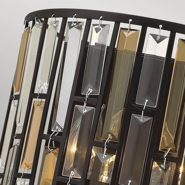 Elstead Gemma Wandleuchte E14 2-fach 28cm Vintage-Bronze