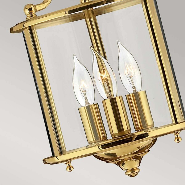 Elstead Gentry Hängeleuchte E14 3-fach Poliertes Messing