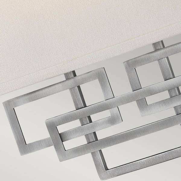 Elstead Lanza Wandleuchte E14 2-fach Antikes Nickel